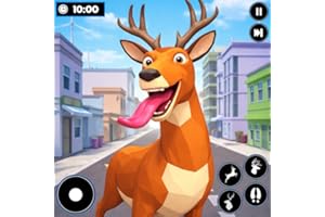 Deer Boss Animal Simulator City Chaos Open World Animal Fighting 3D Games 2026