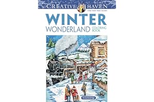Creative Haven Winter Wonderland Coloring Book (Adult Coloring Books: Seasons)