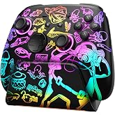 Switch 2 Pro Controller with Charging Dock FUNLAB x Dave the Diver Official Licensed - Hall Effect Sticks, Hidden-Light RGB, One-Click Wake-Up, Turbo, 2 Back Paddles, for Switch 2/OLED/PC, Collector Edition with Ocean Card
