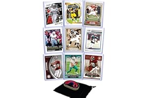 G.O.A.T CHASER Alabama Football Legends: A.J. McCarron, Tua Tagovailoa, John Parker Wilson, Najee Harris, Derrick Henry, Shaun Alexander, Devonta Smith, Amari Cooper, D.J. Hall (9) Assorted Football Cards Gift Pack