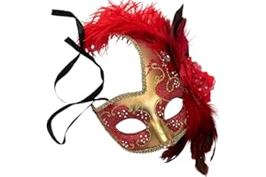 MasqStudio Brocade Lace Masquerade Ball Mask Burlesque Mardi Gras Birthday Prom Wedding Party