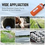 ECO-WORTHY 12V Solar Submersible Deep Well Water Pump 3m Cable view 6