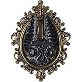 UITWMKTG Gothic Wall Decor Dark Academia Decor Vintage Animal Head Wall Decor Aesthetic for Christmas Halloween Home Decoration Wall Art for Room Bat