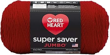 Red Heart Super Saver 100% Acrylic Yarn for Crochet