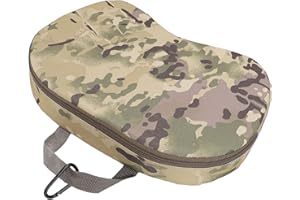 Portable HuntingSeat Cushion, 15.9 X 12.2in Water Proof Folding Seat Pad for Backpacking, Camouflage Outdoor Tree Stand Chair
