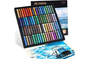 Paul Rubens Oil Pastel Set (72 Landscape Colors) - Ultra-Soft & Creamy Artist Pastels - Vibrant, Blendable for Landscape Pain