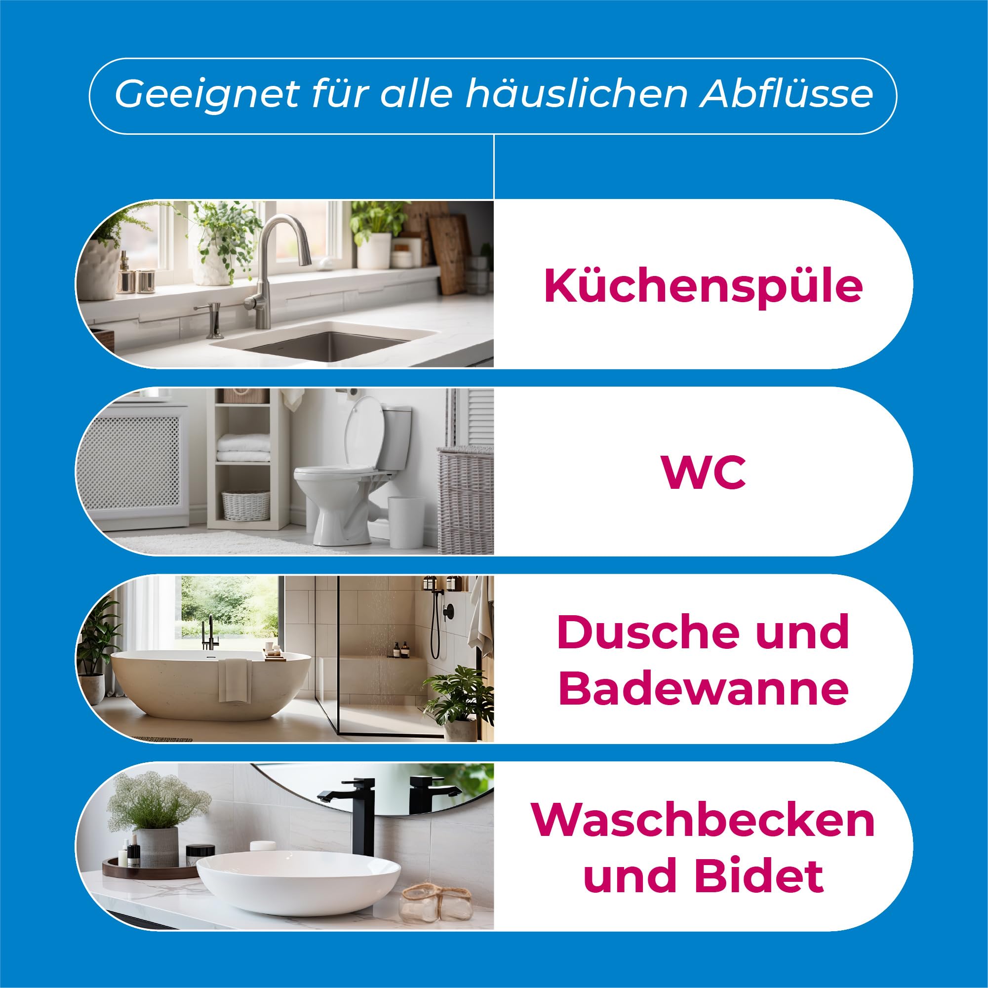 Cali-mex WC-Schaum und Abflussreiniger. Kalkentferner Urinsteinlöser - Reiniger f. Bidets, Urinale, Toiletten. 2kg 5