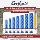 Everlasto 100m Trade Reels Blue Polypropylene Rope 6mm 8mm 10mm 12mm 14mm 16mm view 2