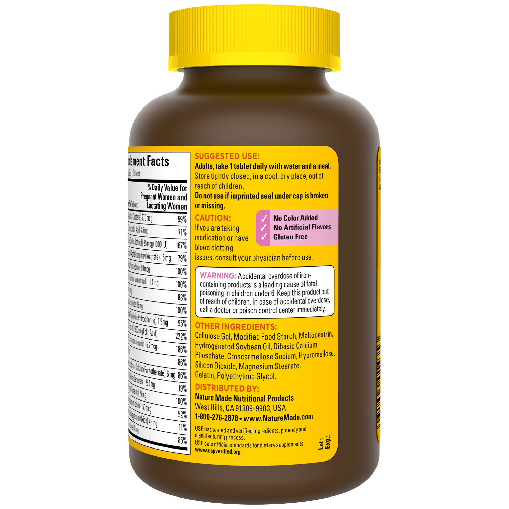 Mua Nature Made Prenatal Vitamin with Folic Acid, Iron, Iodine & Zinc