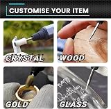 ARROWMAX Mini Electric Engraving Pen with 42 Accessories Aluminum Case OLED view 2