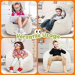 Hobestluk Bean Bag Chairs 2.5FT Bean Bag Chair with