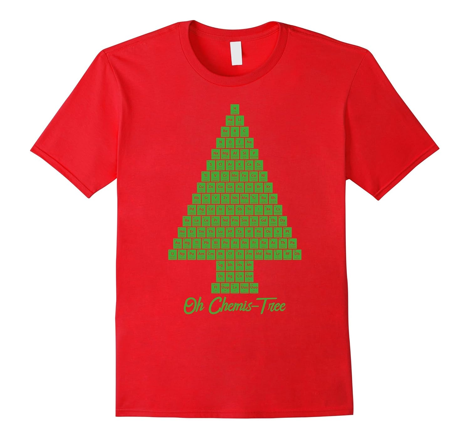 Oh Chemis-Tree - Funny Chemistry Christmas T-Shirt Men Women-ANZ