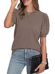 Women's Tops Short Sleeve Shirts Spring Summer Tops