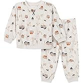 Modern Moments by Gerber baby-girls Toddler Bunny Fleece 2-piece Sweater & Pant Pajama Set