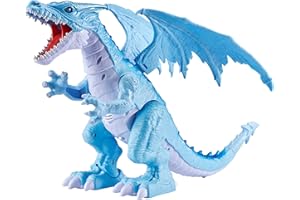 Robo Alive Ferocious Roaring Dragon Battery-Powered Robotic Toy by Zuru (Blue)