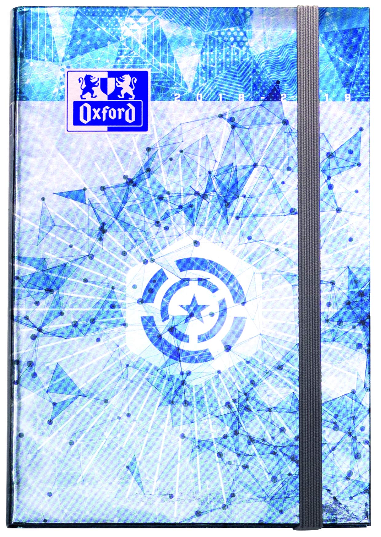 Oxford 400114033 School Diary 2019/2020 Pack of 10 with 4 Colours Metal 1 Day per Page with 176 Sheets Optic Paper SCRIBZEE Compatible