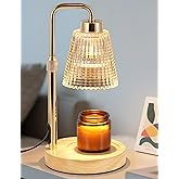 GODONLIF Candle Warmer Lamp with Timer Dimmable, Birthday Gifts for Women Mom, House Warming Gifts New Home Decor, Wax Melt Warmer for Jar Candles with 2 Bulbs