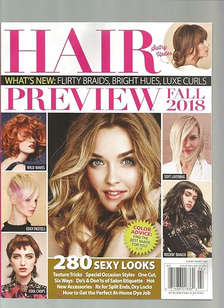 Amazon Com Short Hair Magazine Presents 94 Hair Preview Fall