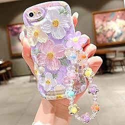 for iPhone 6 iPhone 6s Curly Wavy Case, Cute