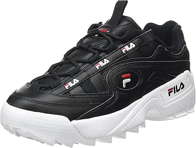 red white and black filas