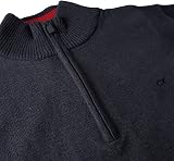 Calvin Klein Mens Campus Sport Sweater Denim Marl M view 5