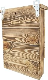 IDEA HOME LEVIATAN Solid Wood Bat Box - Ready-to-Use Nesting House view 4