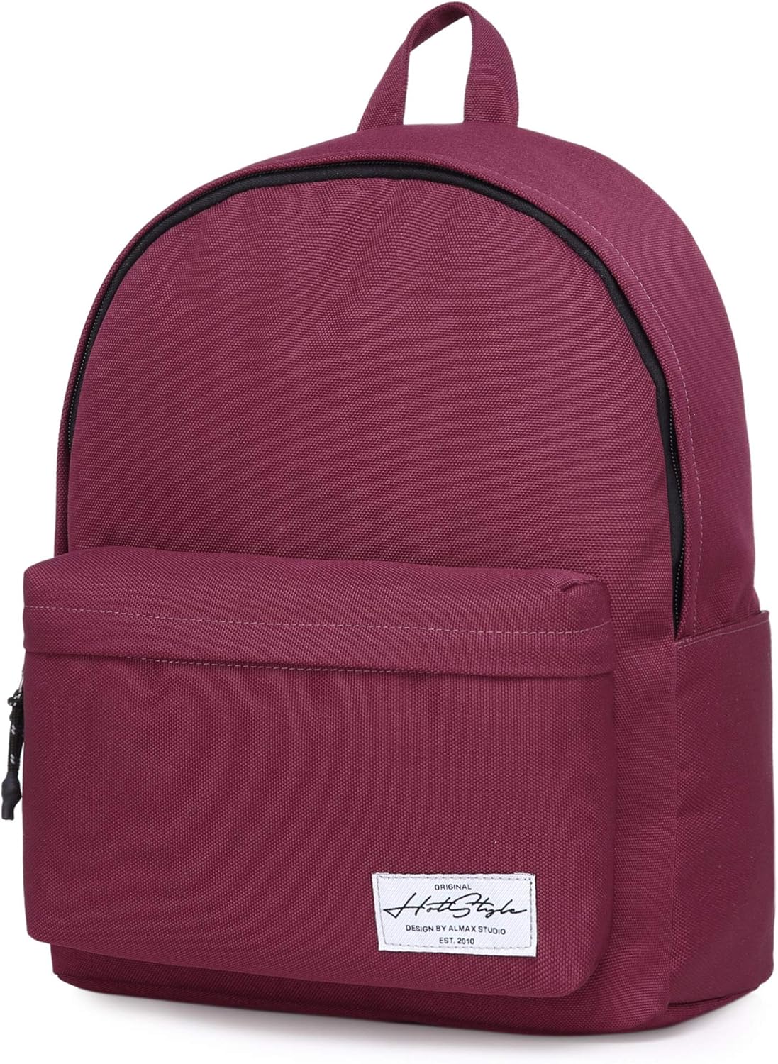 maroon school backpack