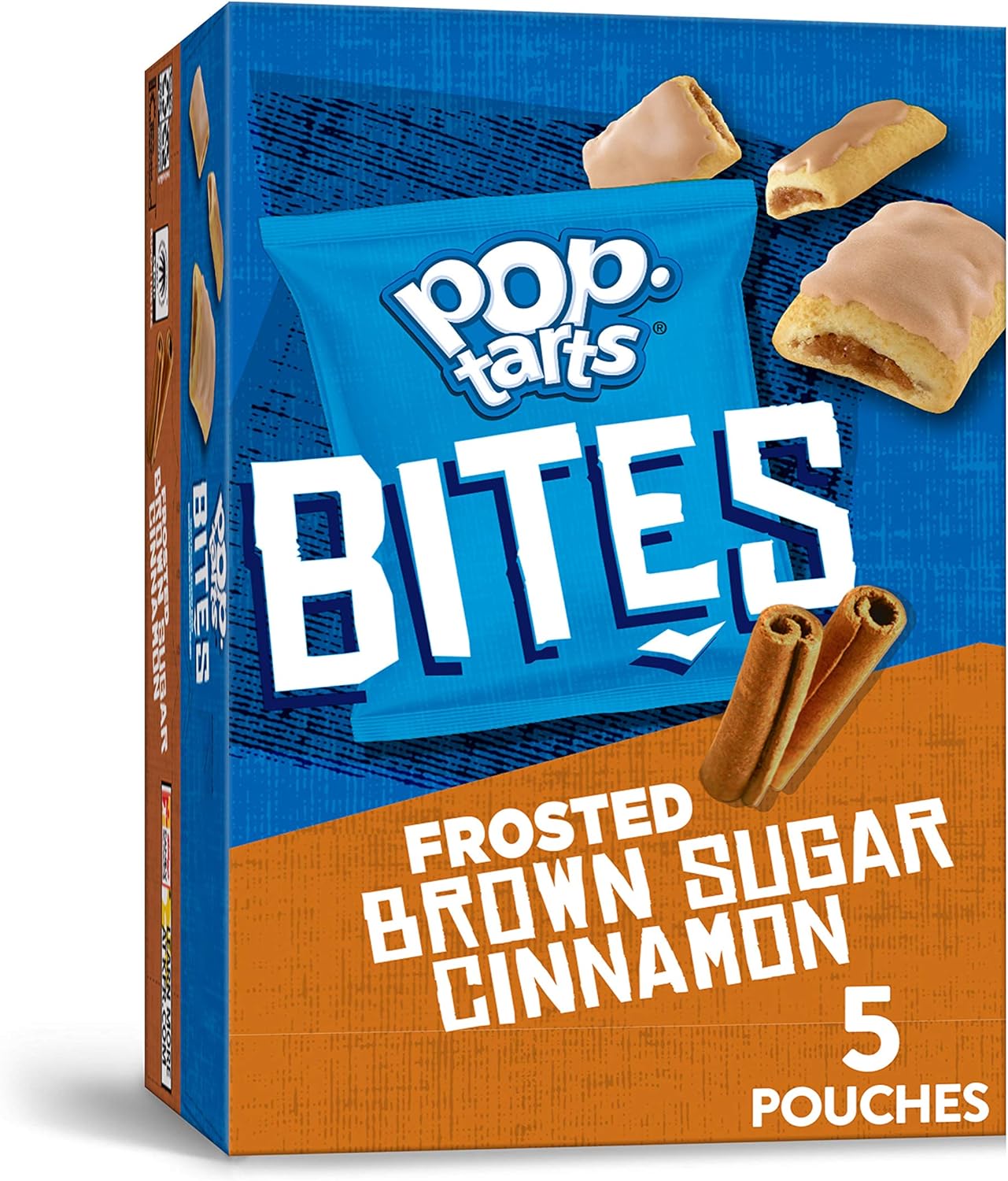 Pop Tarts Bites Frosted Brown Sugar Cinnamon 40g Amazon Co Uk Grocery