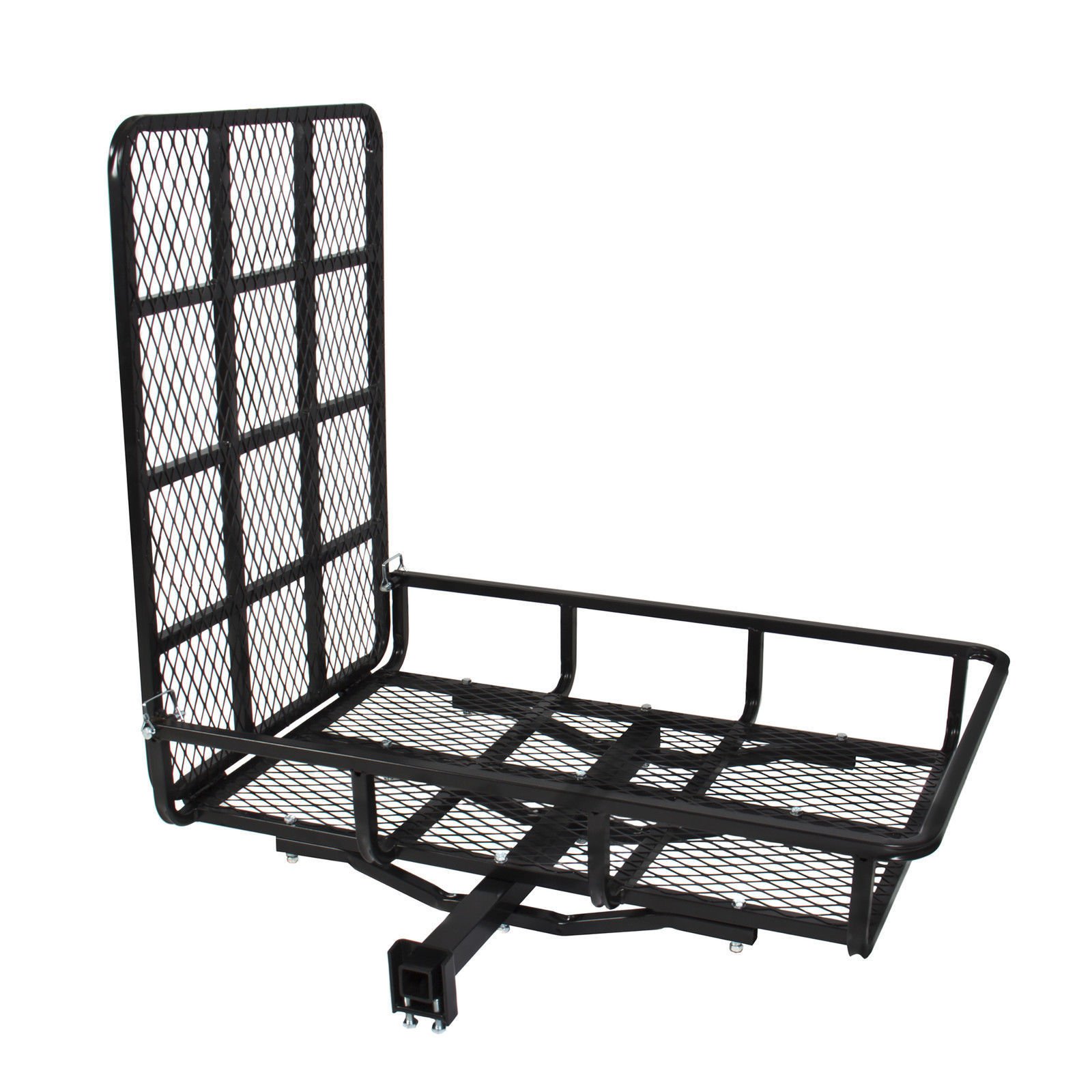 Folding Wheelchair Scooter Carrier Rack Luggage Basket Disability