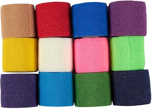 Amazon Com Bandage Wraps 24 Pack Self Adherent Wraps Self