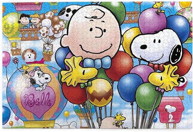 Amazon 1000ピース 木製パズル Snoopy スヌーピー 1 減圧 学生 子供 大人るおもちゃ環境に優しい素材グッズ ギフト フェスティバルギフト 木製パズル おもちゃ