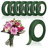 COIDEA 8 Rolls Floral Tape, 1/2" Wide Flower
