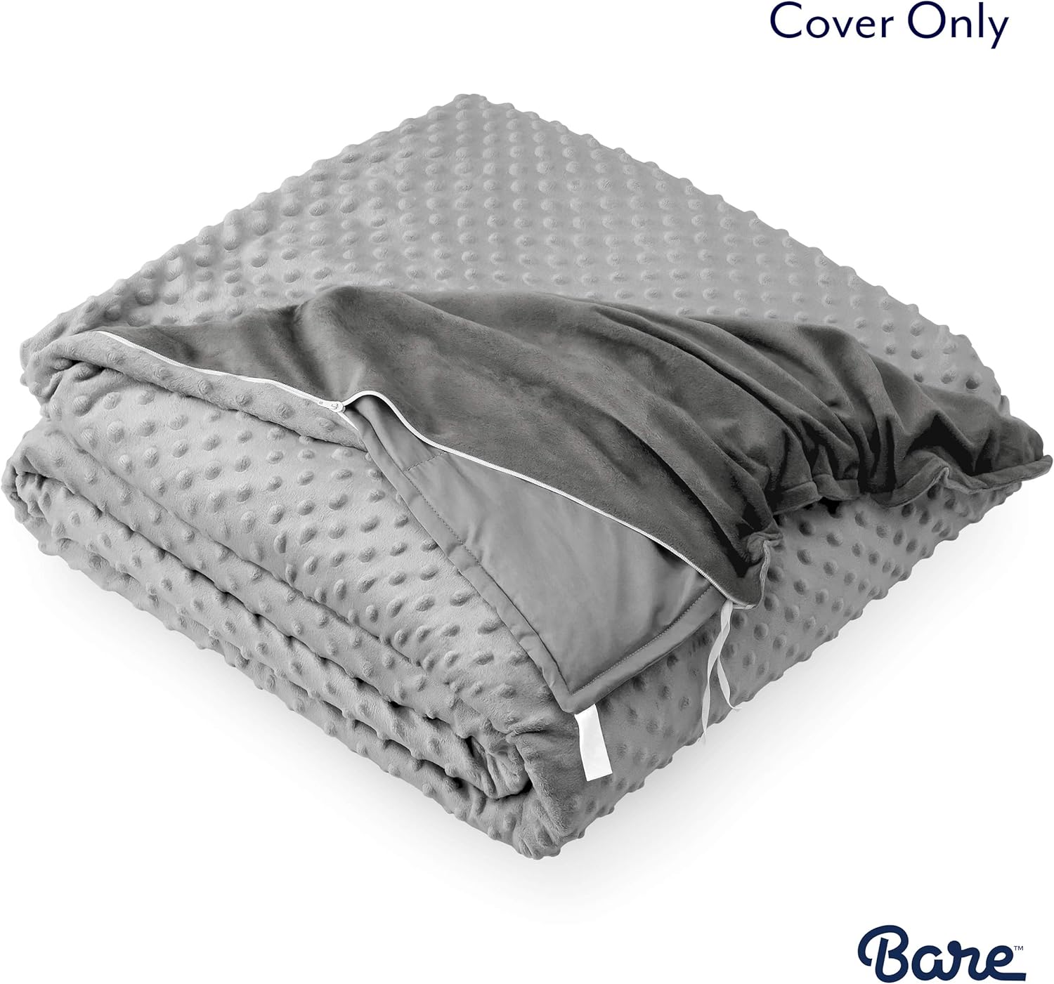 Circle Pattern 40x60 Bare Home Duvet Cover for Weighted Blanket Blanket