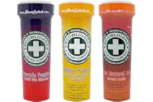 Meowijuana | Catnip Bottle Bundle | Purrple Passion, Whisker Tickler and Paw Natural OG | Premium Organic Catnip | Grown in North America | Perfect for Cat Toys | Fresh Catnip for Extended Playtime