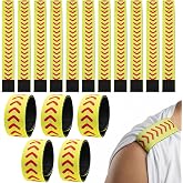 EcoBrisa 16Pcs Softball Sleeve Holders, 7.4 Inch Softball Sports Shirt Sleeve Ties, Jersey Clips Jersey Sleeve Bands for Gymnastics Soccer Baseball Activities Accessories for Adults and Teens