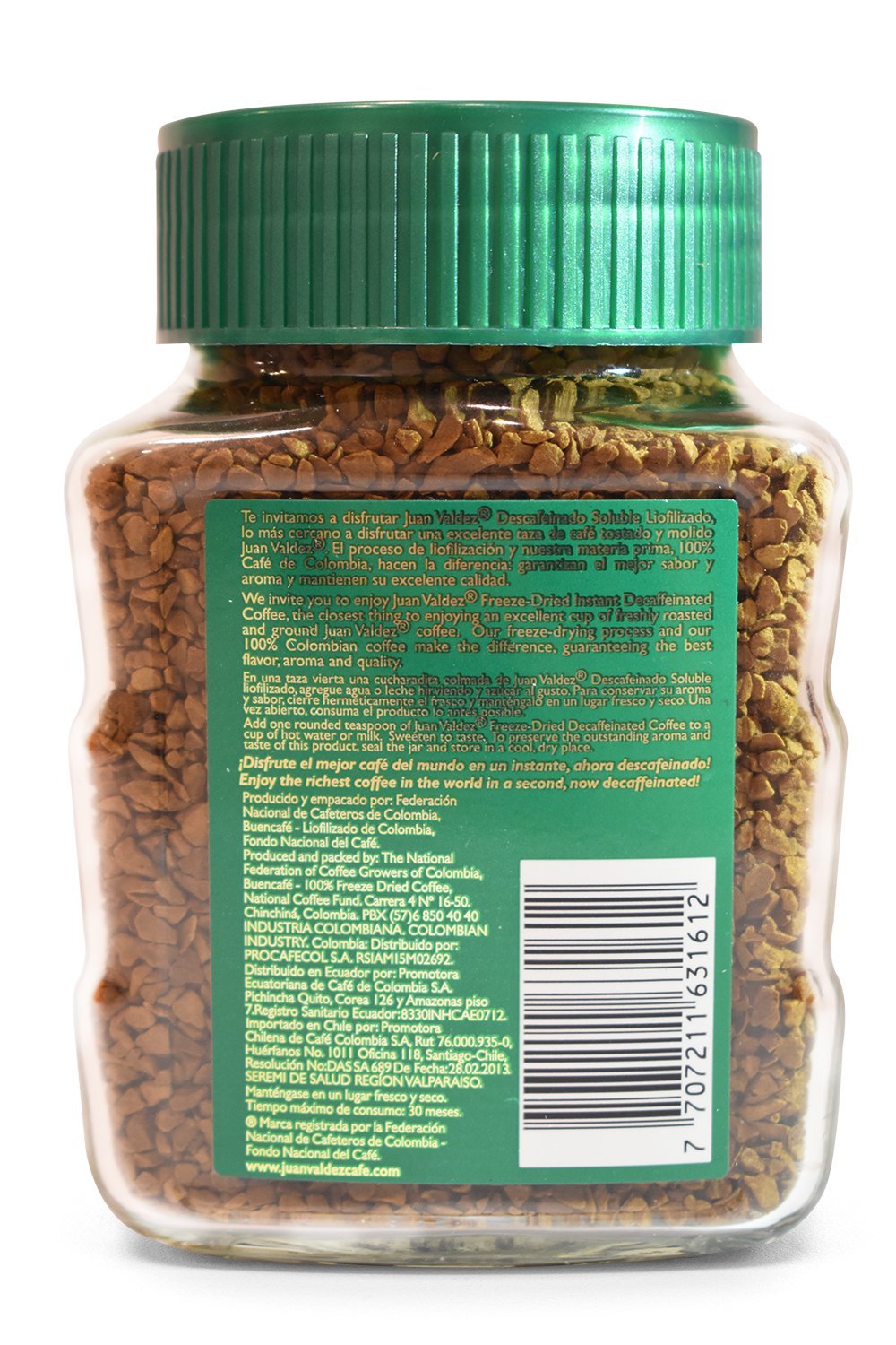 Juan Valdez Instant Decaffeinated Freeze Dried Coffee, 3.3oz Jar Buy