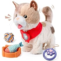 Jouet En Peluche Chat Qui Marche Et Miaule, Animal En Peluche Réaliste, Poupée Chat Électrique Mobile Avec Son, Jouet Chaton En Peluche Doux Pour Enfants N Cessite 2 Piles Aa Non Incluse Jouet En Peluche Chat Qui Marche Et Miaule, Animal En Peluche Réaliste, Poupée Chat Électrique Mobile Avec Son, Jouet Chaton En Peluche Doux Pour Enfants N Cessite 2 Piles Aa Non Incluse