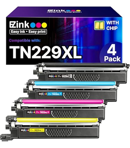 Amazon.com: E-Z Ink Compatible TN229XL Toner Cartridges