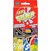 Mattel Games UNO Splash Card Game, Ages 7+, 2-10 Players | With Waterproof Cards &amp;Portable Carabiner Clip for Travel, Pool Time, Camping &amp; Game Nights Away​