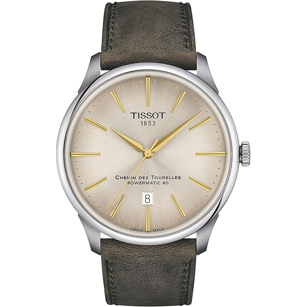 Amazon.com: Tissot Chemin des Tourelles Powermatic 80 39 mm