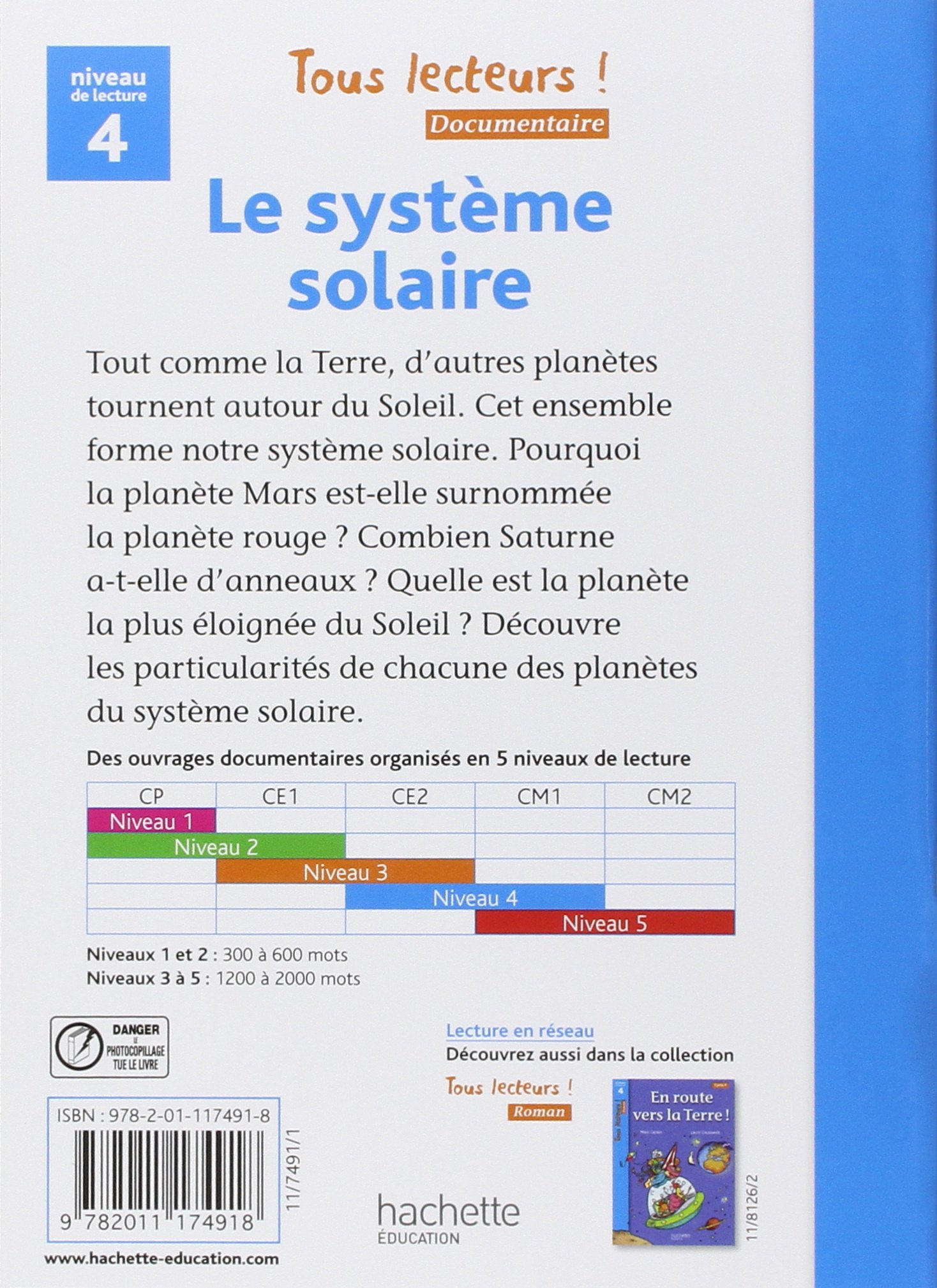 Amazonfr Le Système Solaire Niveau 4 Tous Lecteurs