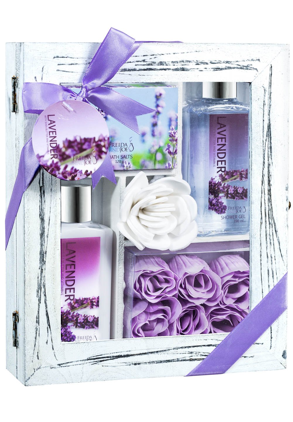 Relaxing Lavender Spa Set Complete Bath Relaxation Kit with