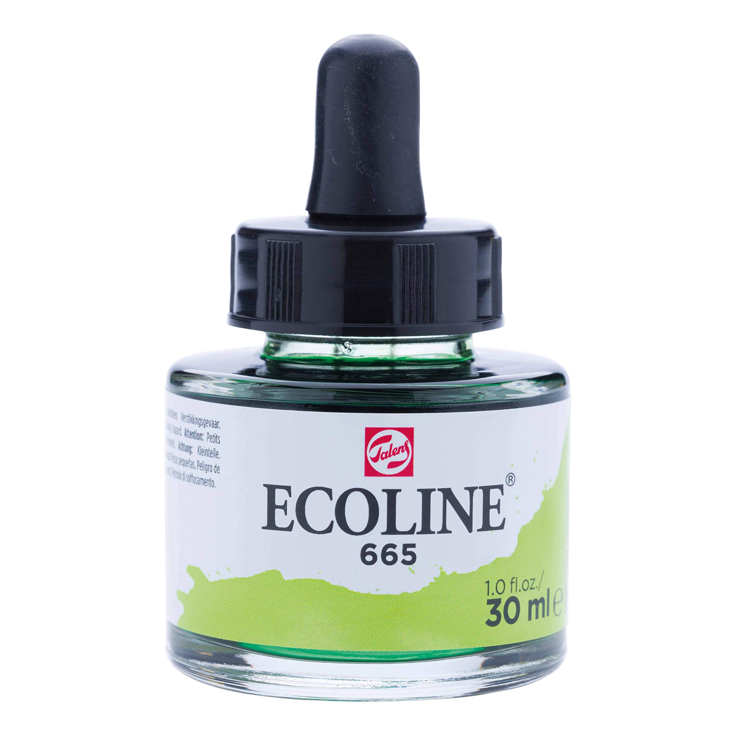 ECOLINE - PAINTING & DRAWING LIQUID WATERCOLOUR INK - SPRING GREEN 30ml