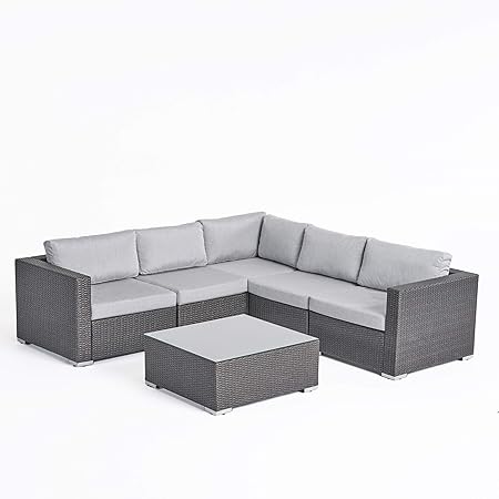 Amazon Com Christopher Knight Home Santa Rosa Outdoor 6 Piece