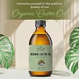 Essican Purelife Castor Oil Organic Hexane Free Cold Pressed 250ml Glass Bottle view 2