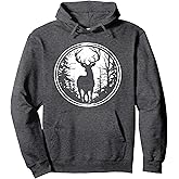 Vintage Deer Pullover Hoodie