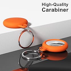 Oakxco for Airtag Keychain Silicone, Airtag Holder