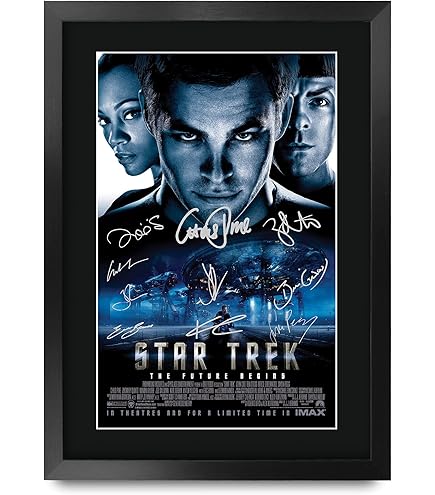 マイケル ターナーサイン入りポスター額付き Amazon.com: HWC Trading Star Trek The Motion Picture TV