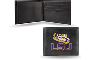 Rico Industries NCAA Alabama Crimson Tide Embroidered Leather Trifold Wallet