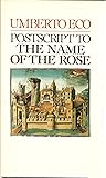 Postscript to the Name of the Rose
